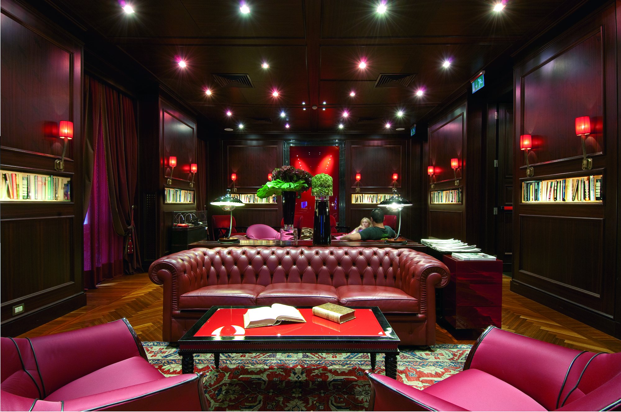 Lobby di un hotel di lusso